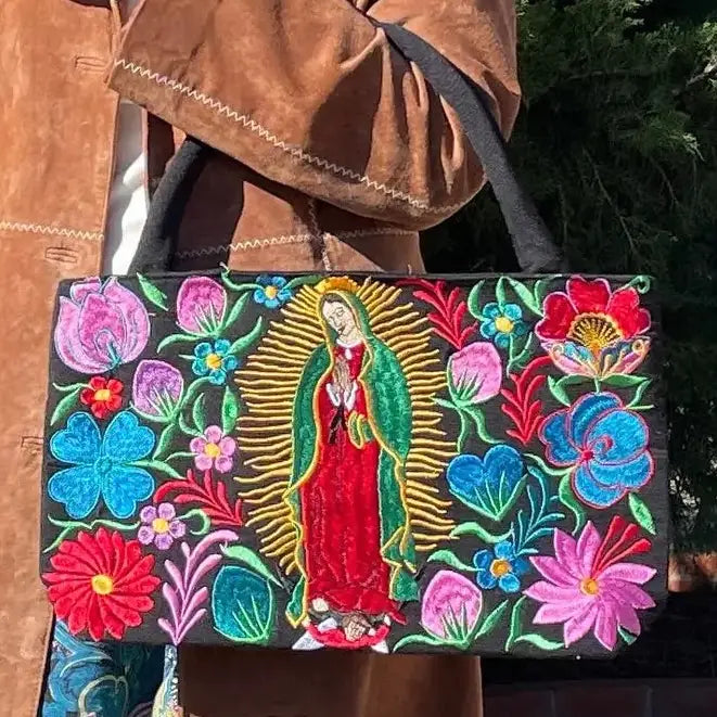 OLOG Fashionable Purse - BLACK    16" x 10"