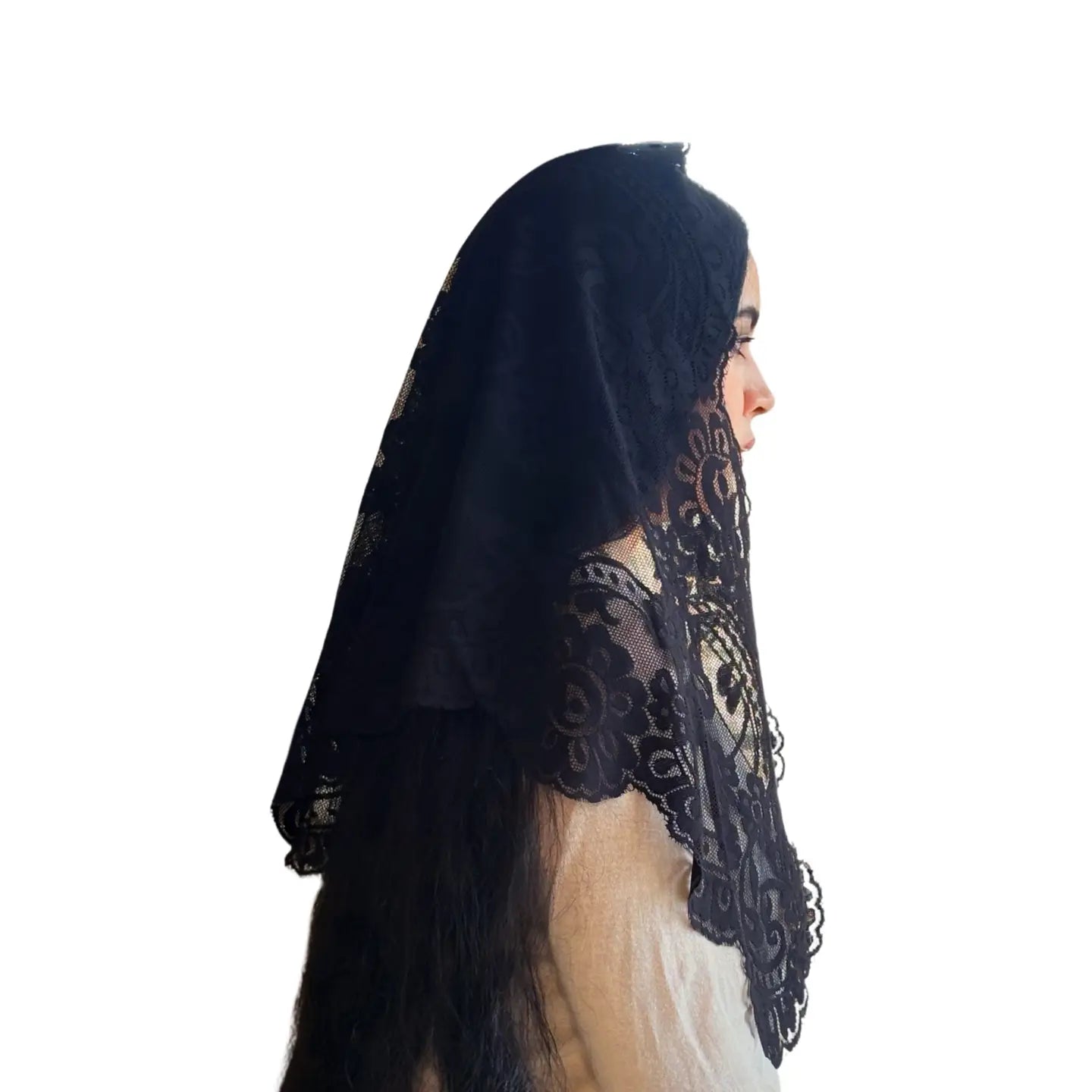 Veil ~ Lady of Grace - BLACK