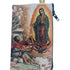 OLOG w/ St. Juan Diego (ORANGE) SM Rosary Pouch    3" x 4"