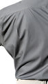 4000 Black Cotton Short Sleeve Tab Clergy Shirt