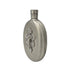 Indulgence Cross Holy Water Flask SS Oval   3 oz