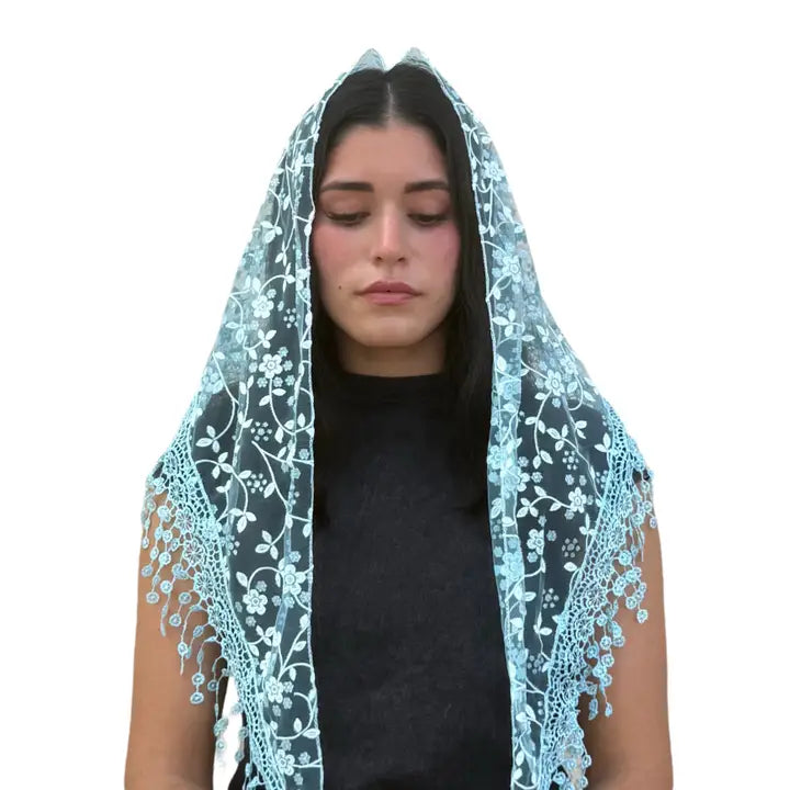 Veil ~ Cherry Blossom - BLUE