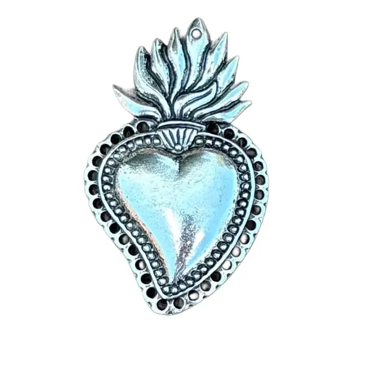Charm - Sacred Heart LRG   1.75"