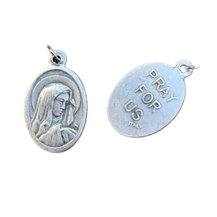Medal - Sorrowful Mother Charm   1"
