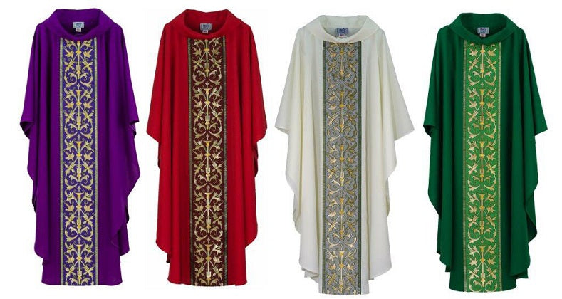 Classic Floral Chasuble