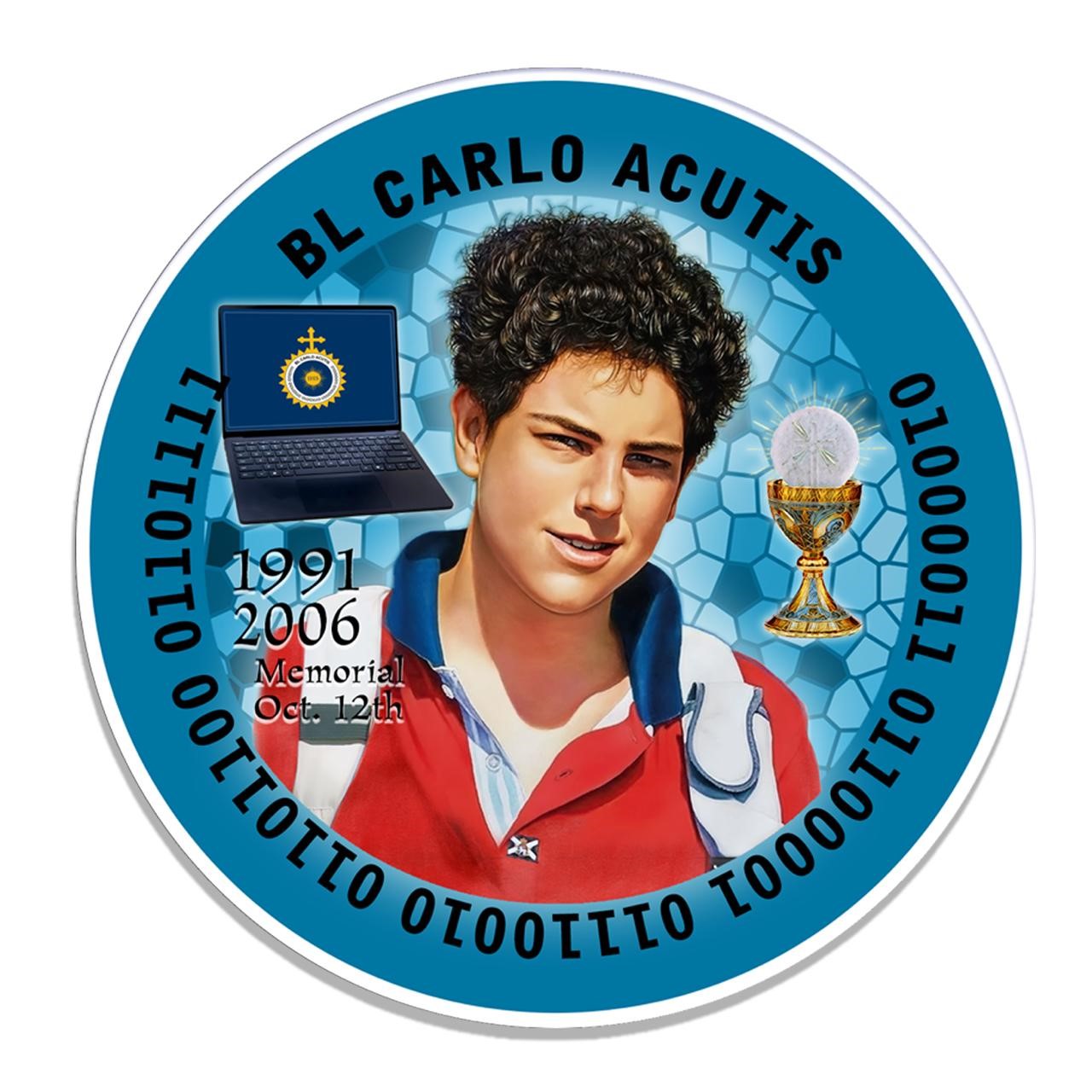 Carlo Acuti Window Sticker (4.5")