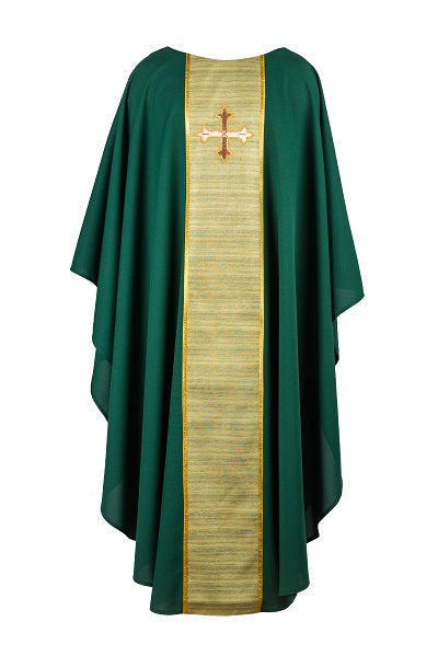 Greek Cross Hand Embroidered Chasuble