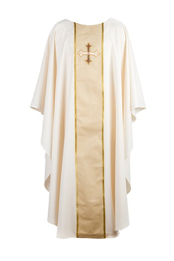 Greek Cross Hand Embroidered Chasuble