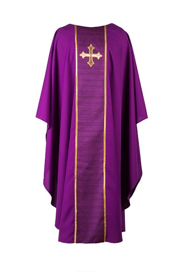 Greek Cross Hand Embroidered Chasuble
