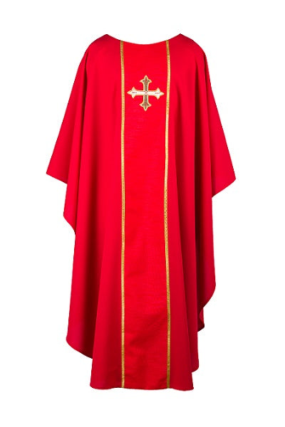 Greek Cross Hand Embroidered Chasuble