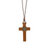 St. Benedict Crucifix Wooden Necklace