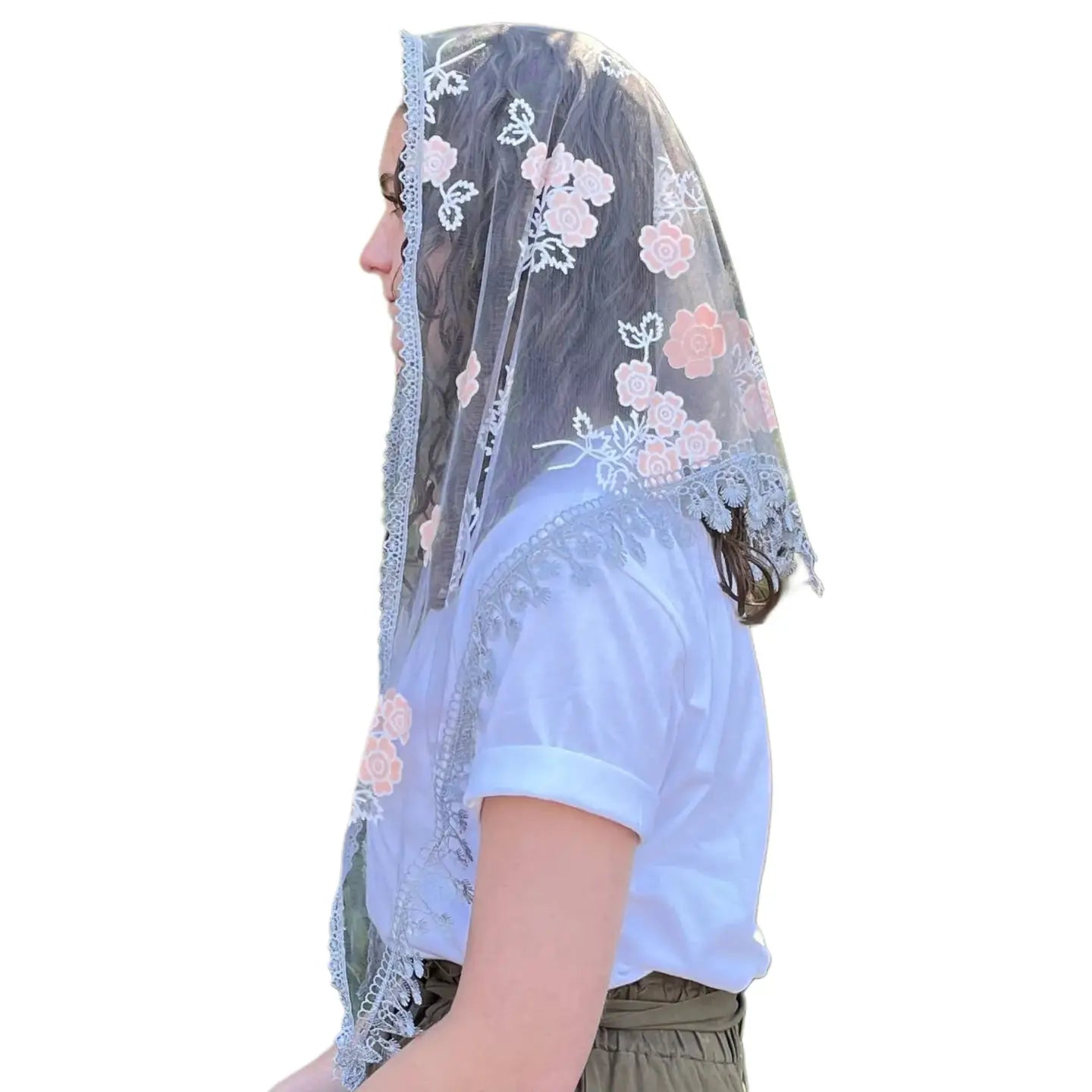 Mystic Rose Veil - GRAY