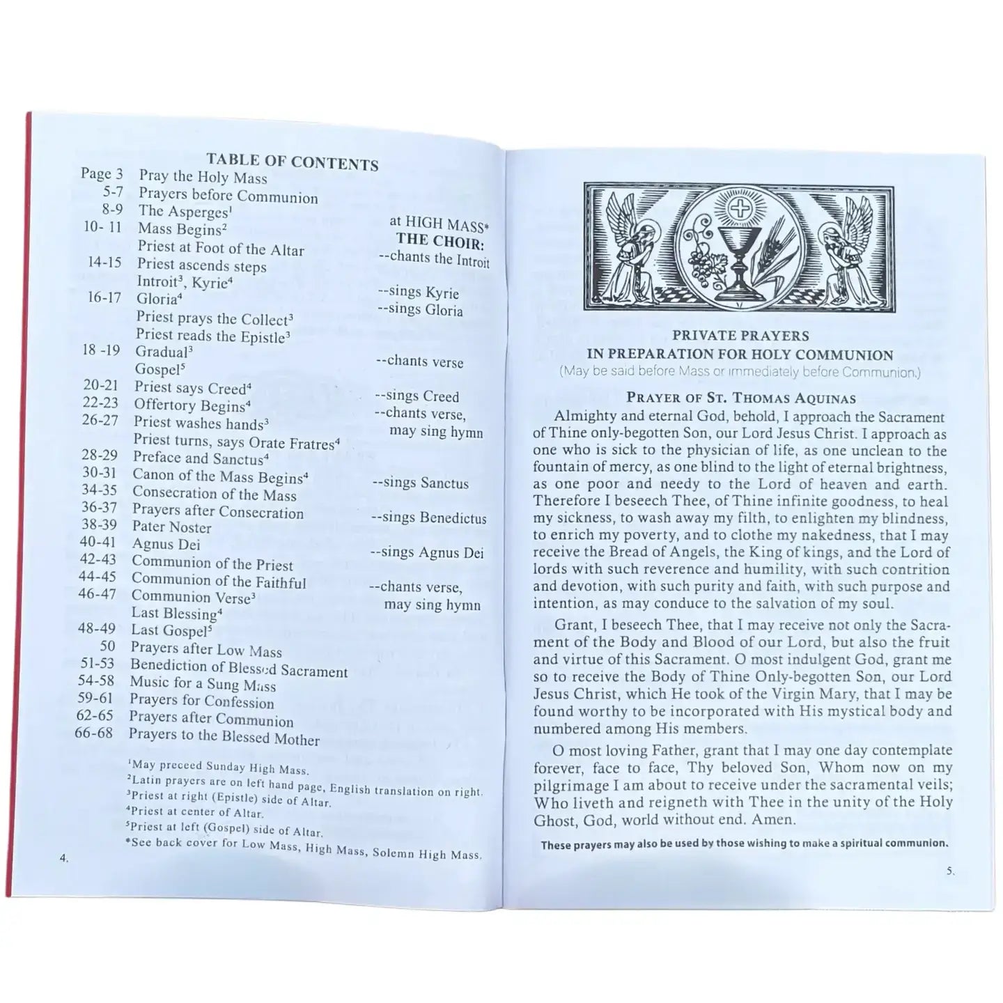 Latin-English Missal Softcover Book (10 books)