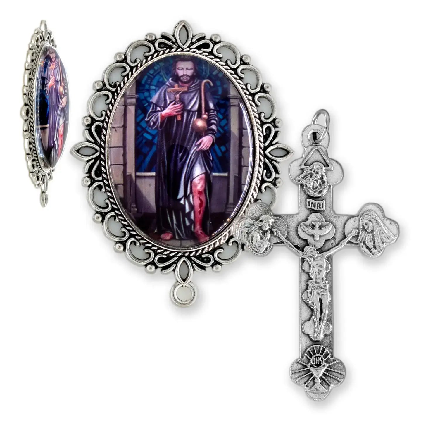 Rosary Center Sets XL - Lot of 16 (2.5" Crucifix)