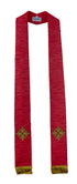 Cross of Flowers Stole - Art Silk (18102)