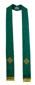 Cross of Flowers Stole - Art Silk (18102)
