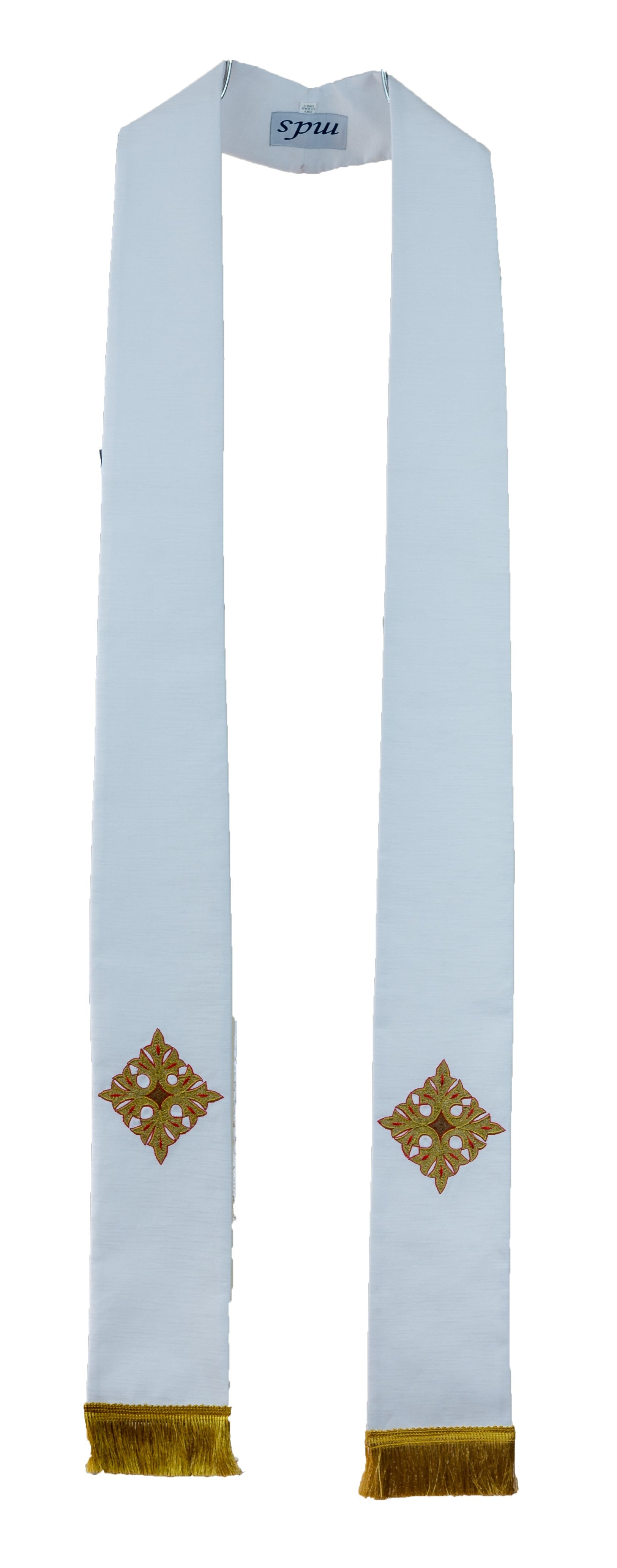 Cross of Flowers Stole - Art Silk (18102)