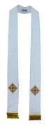 Cross of Flowers Stole - Art Silk (18102)