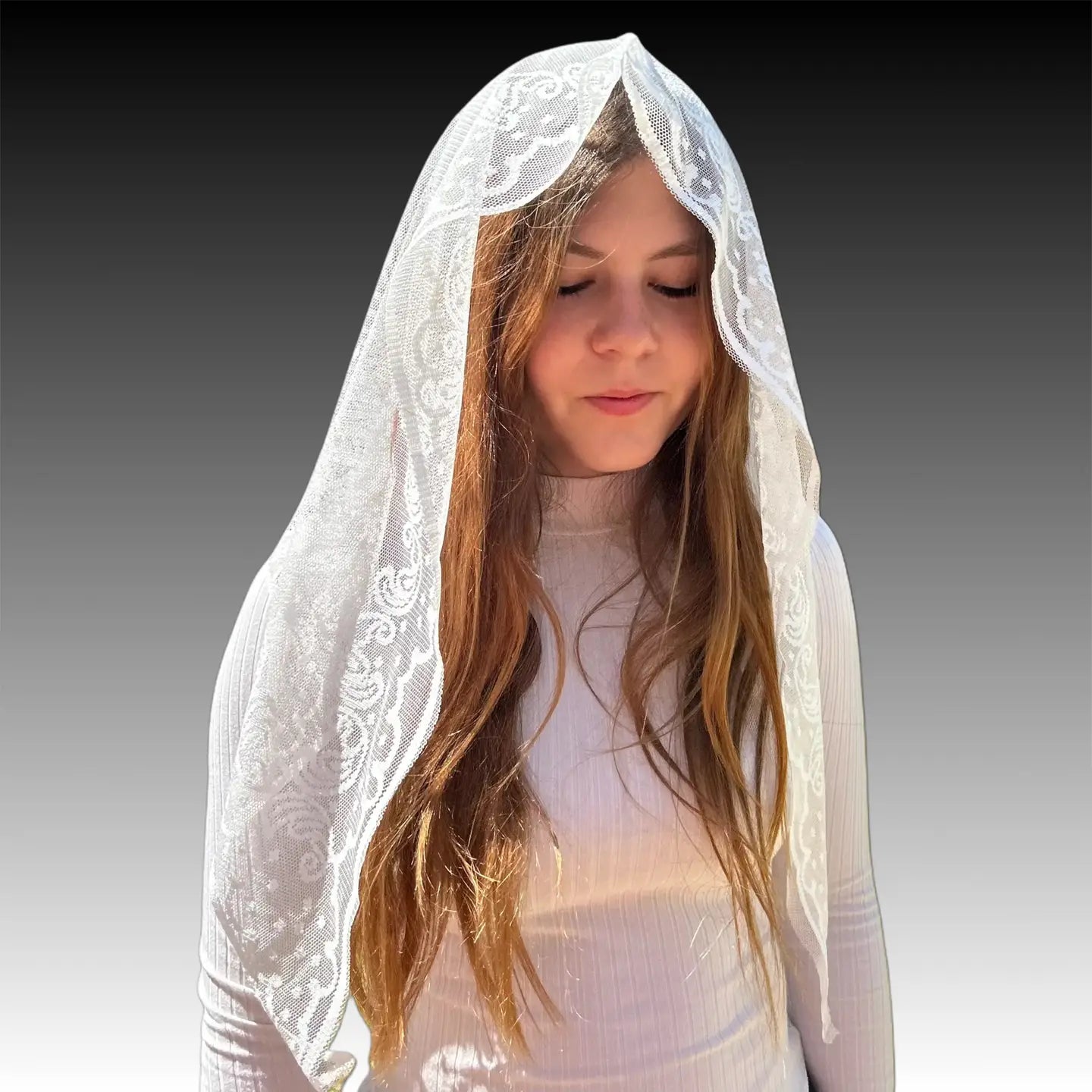Jerusalem Veil - WHITE