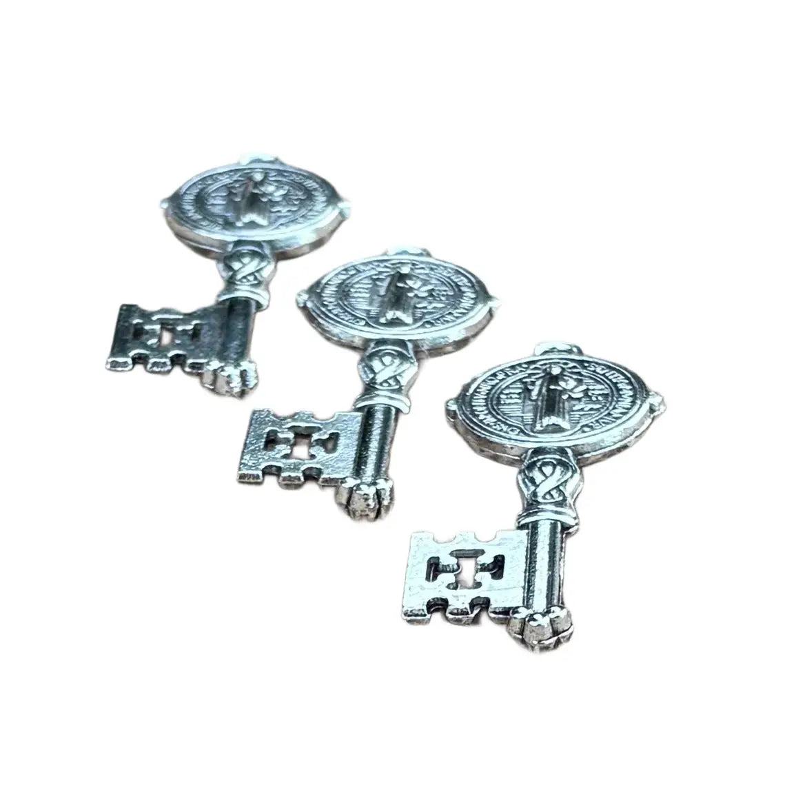 Charm - St. Benedict Medal Key    2"