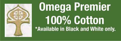 Omega 7000 Black Pure Cotton SS NB Shirt