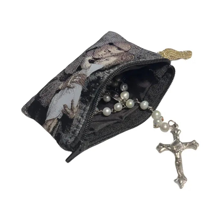 St. Anthony SM Rosary Pouch    3″ x 4″