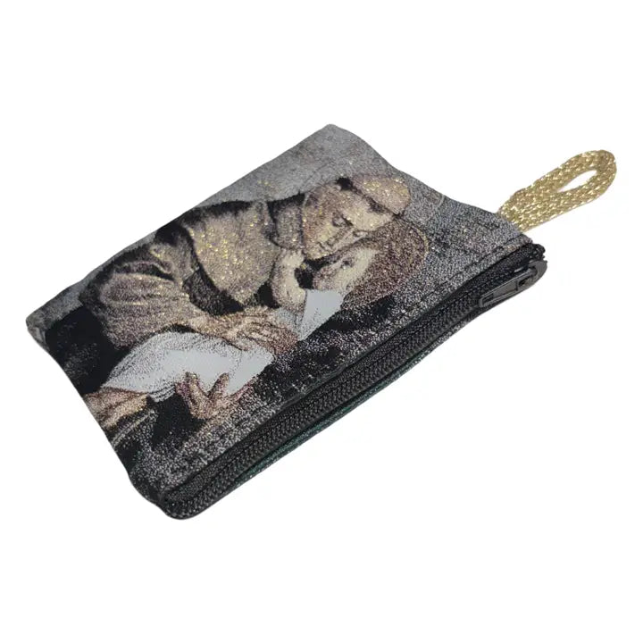 St. Anthony SM Rosary Pouch    3″ x 4″
