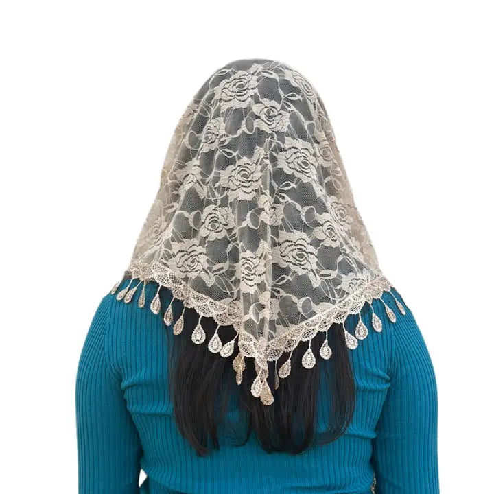 Veil ~ St. Claire of Assisi - BEIGE