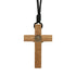 St. Benedict Crucifix Wooden Necklace