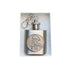Rosary Token Holy Water Flask SS w/ Keychain    1 oz