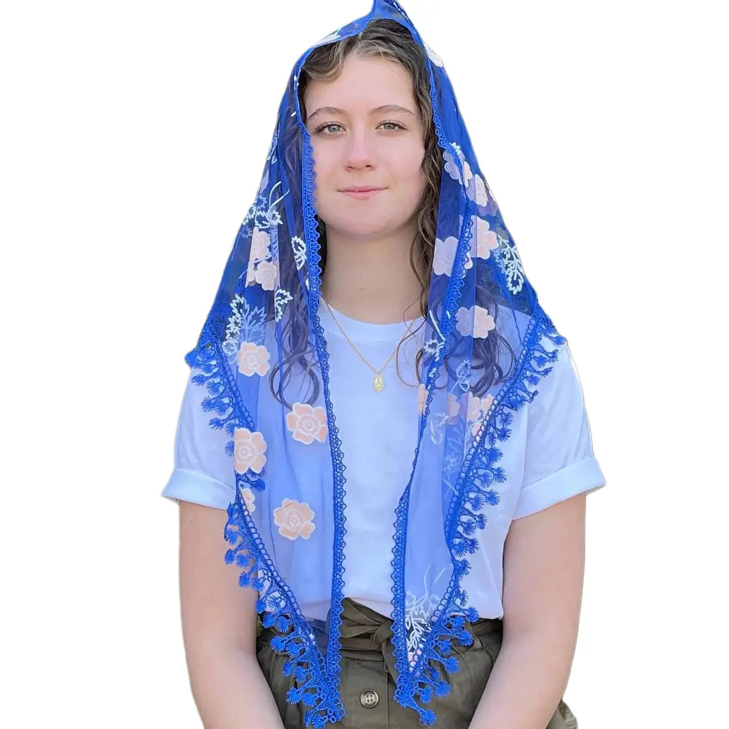 Mystic Rose Veil - BLUE