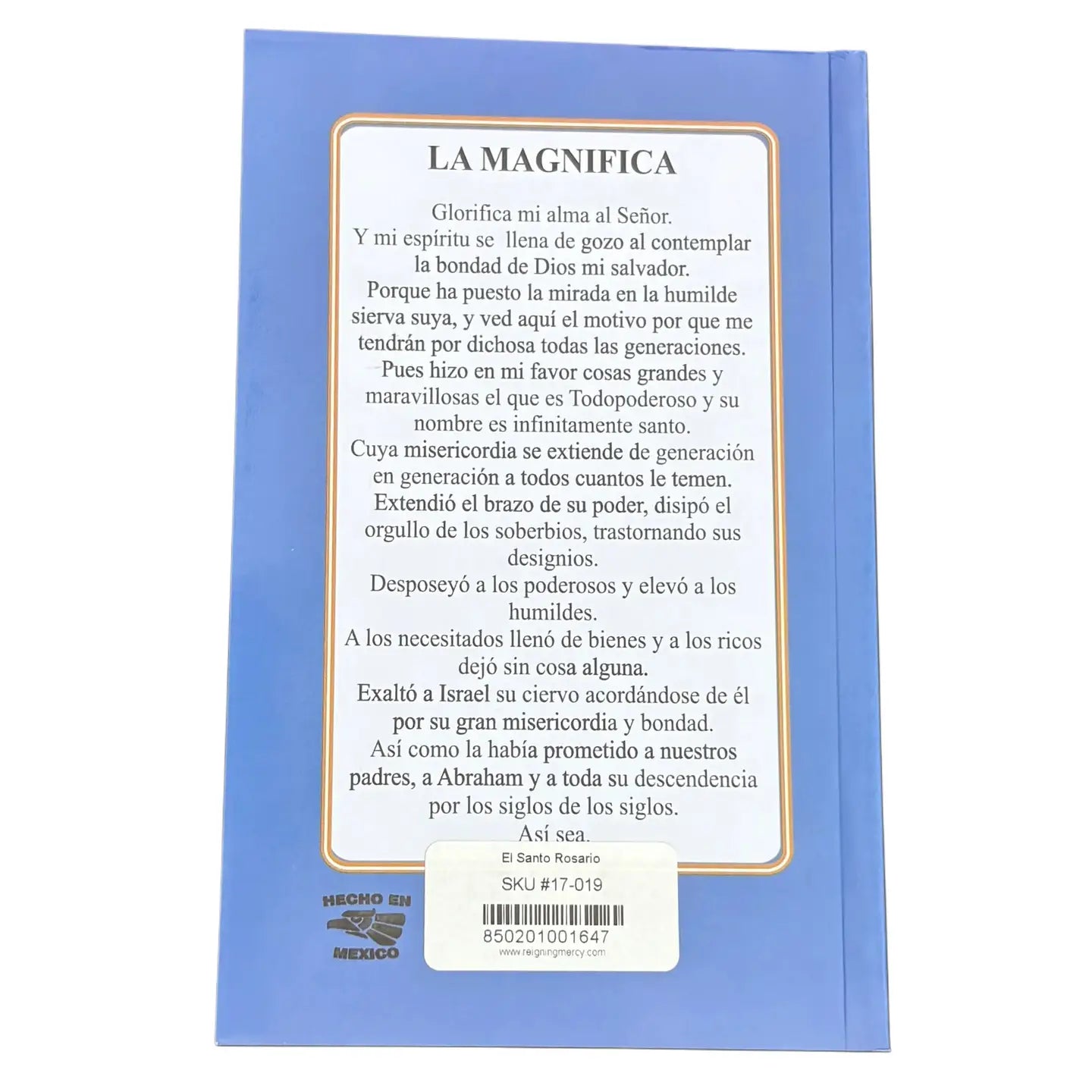 El Santo Rosario Softcover Book