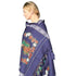 OLOG Fashionable Shawl - BLUE   80" x 30″