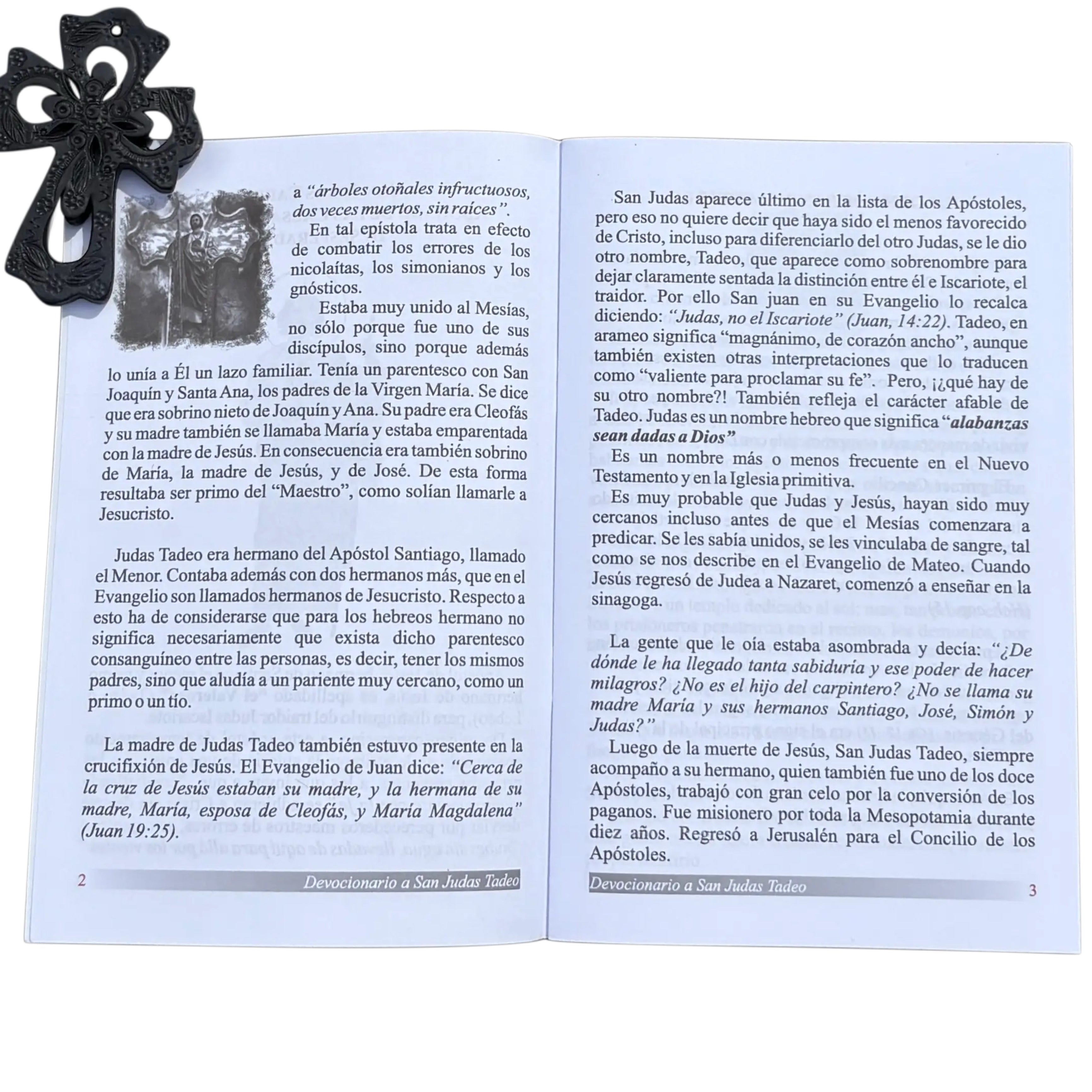 Book - Devocionario a San Judas Tadeo Softcover