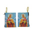 Rosary Pouch - Lady of Mt. Carmel w/ Baby Jesus 3″ x 4″