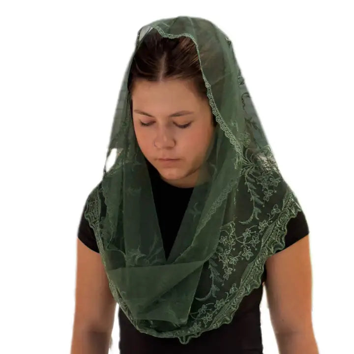 Infinity Veil ~ St. Veronica - GREEN