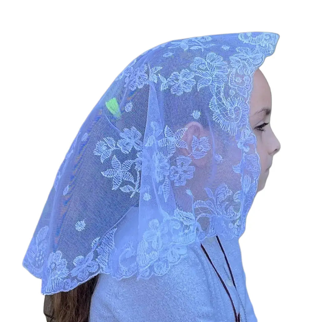 St. Philomena Jr's Veil - WHITE