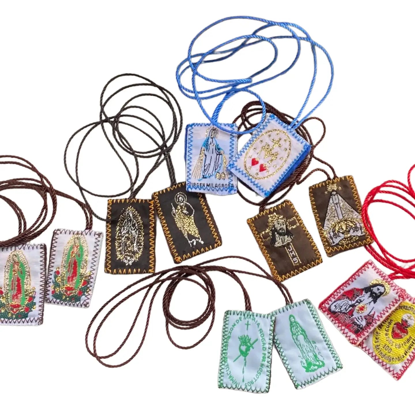 Scapular - Sacred Heart of Jesus RED 1.5"