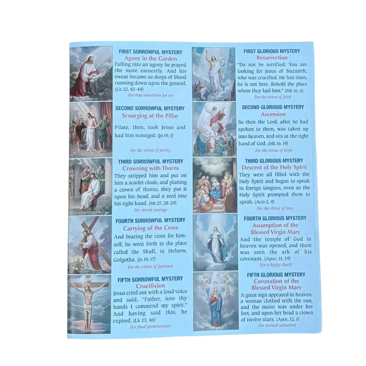 Pray The Rosary Daily Pamphlet    (25/pack)