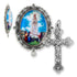 Rosary Center Sets XL - Lot of 16 (2.5" Crucifix)