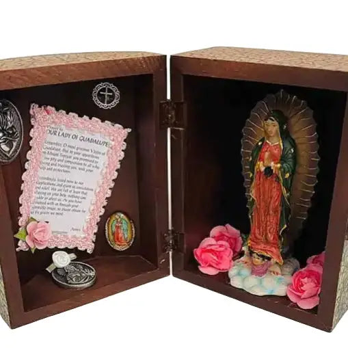 Our Lady of Guadalupe Portable Altar  6"