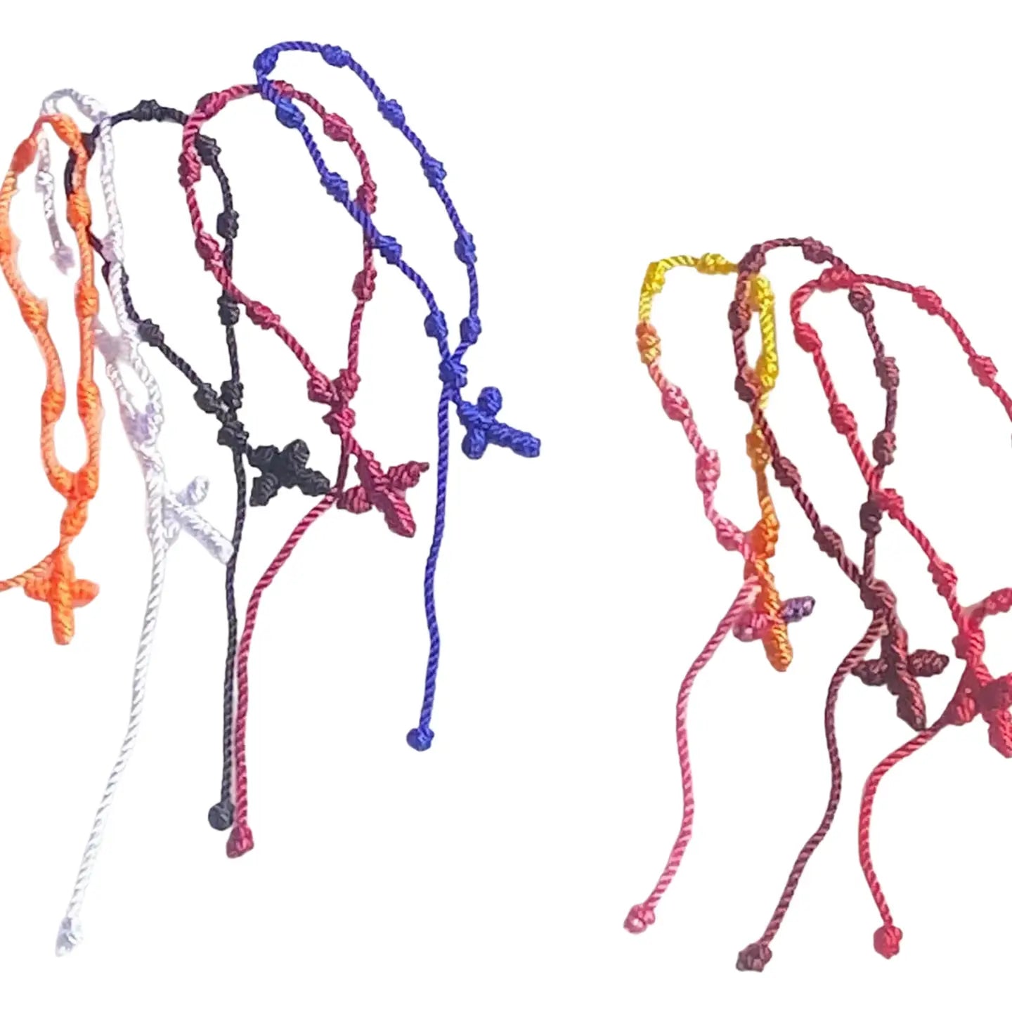 The Knotted Rosaries Bracelet Display 120 pcs
