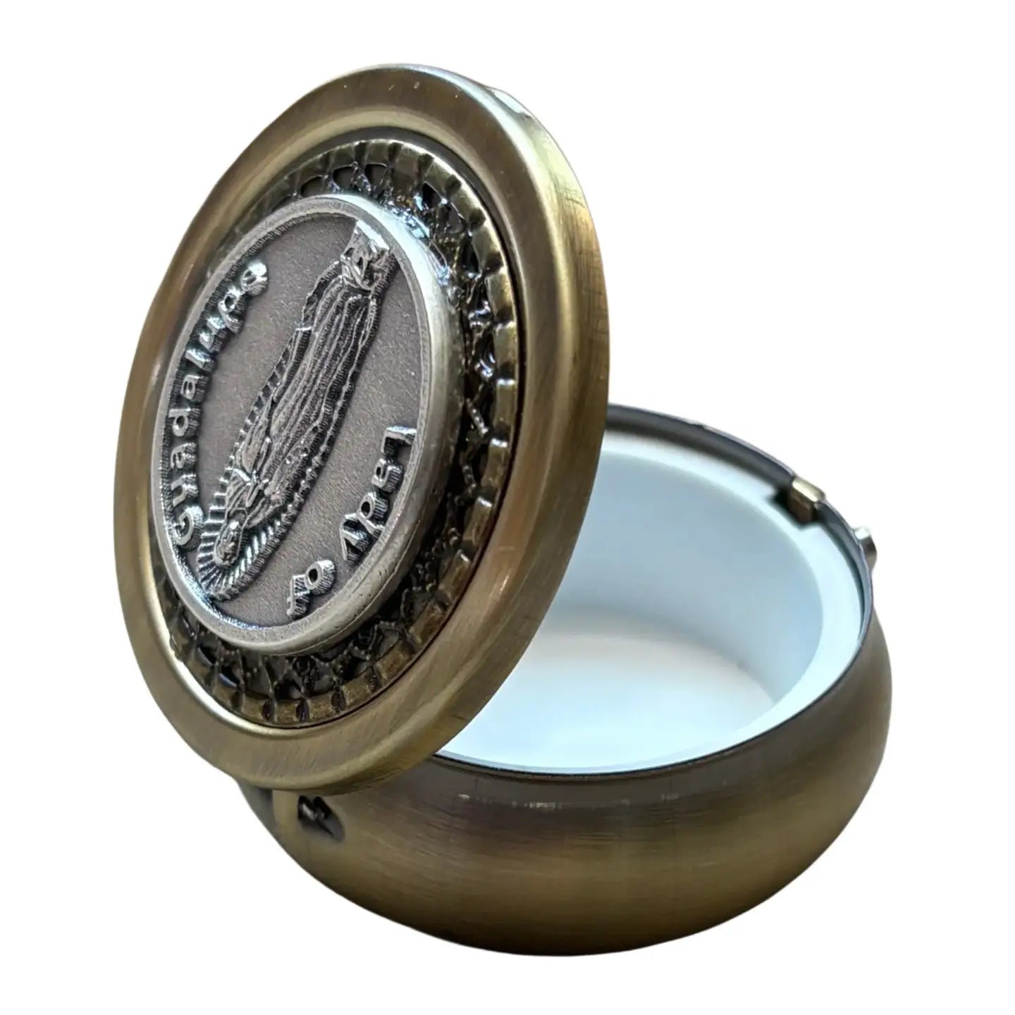 Our Lady of Guadalupe Pyx     2”