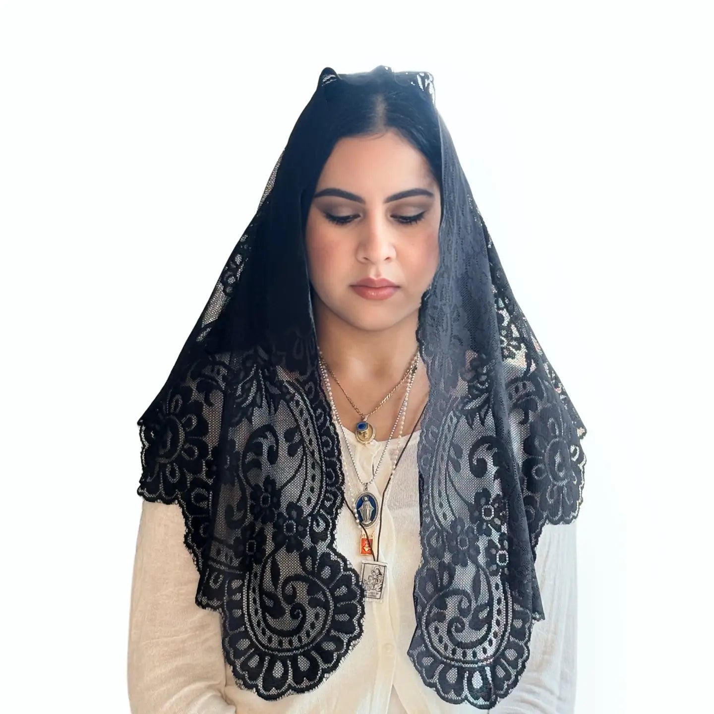 Veil ~ Lady of Grace - BLACK