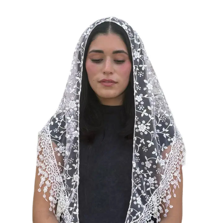 Veil ~ Cherry Blossom - WHITE