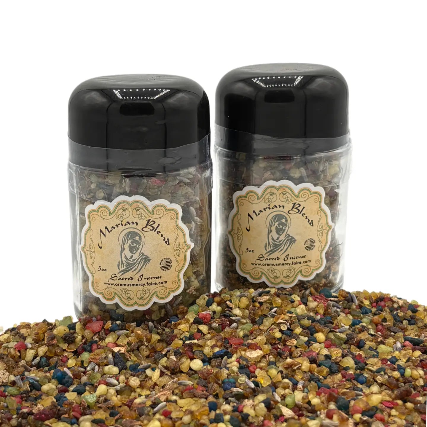 Marian Blend Incense   3 oz