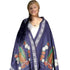 OLOG Fashionable Shawl - BLUE   80" x 30″