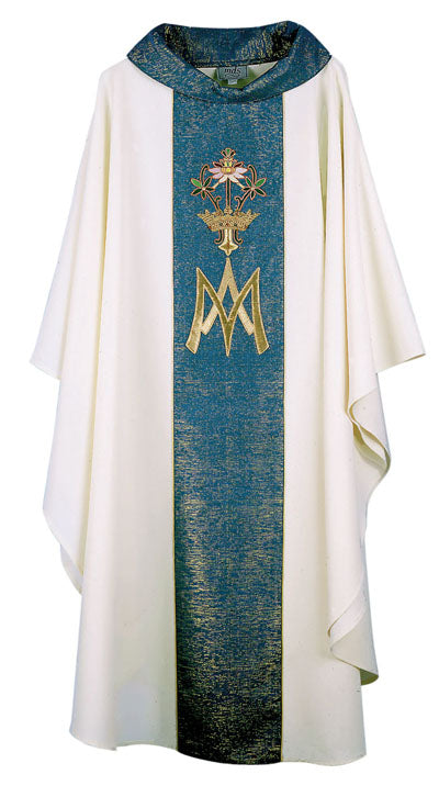 Marian Chasuble - Hand Embroidered (420BM)