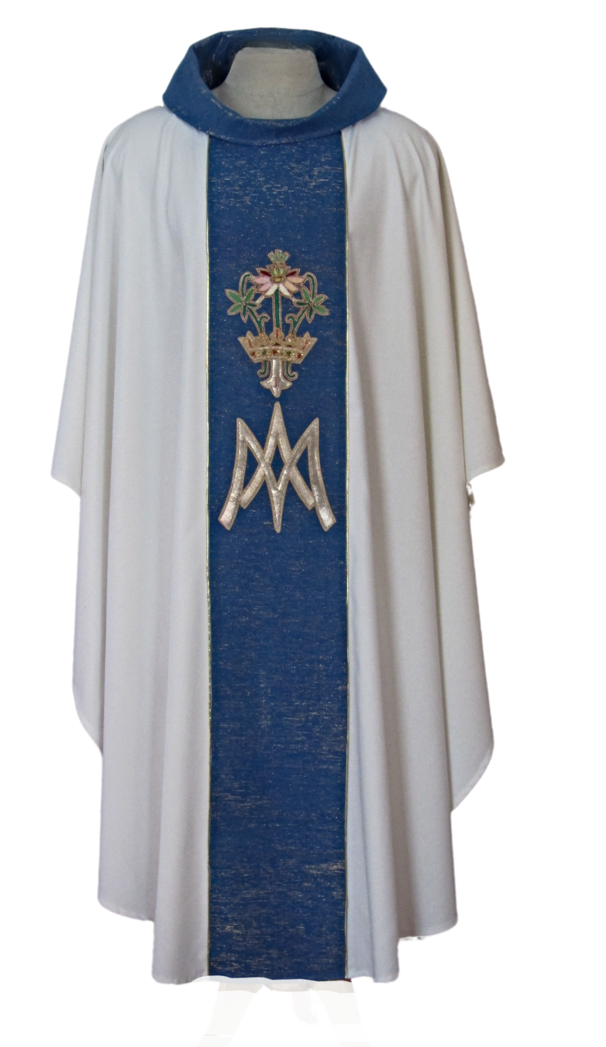 Marian Chasuble - Hand Embroidered (420BM)