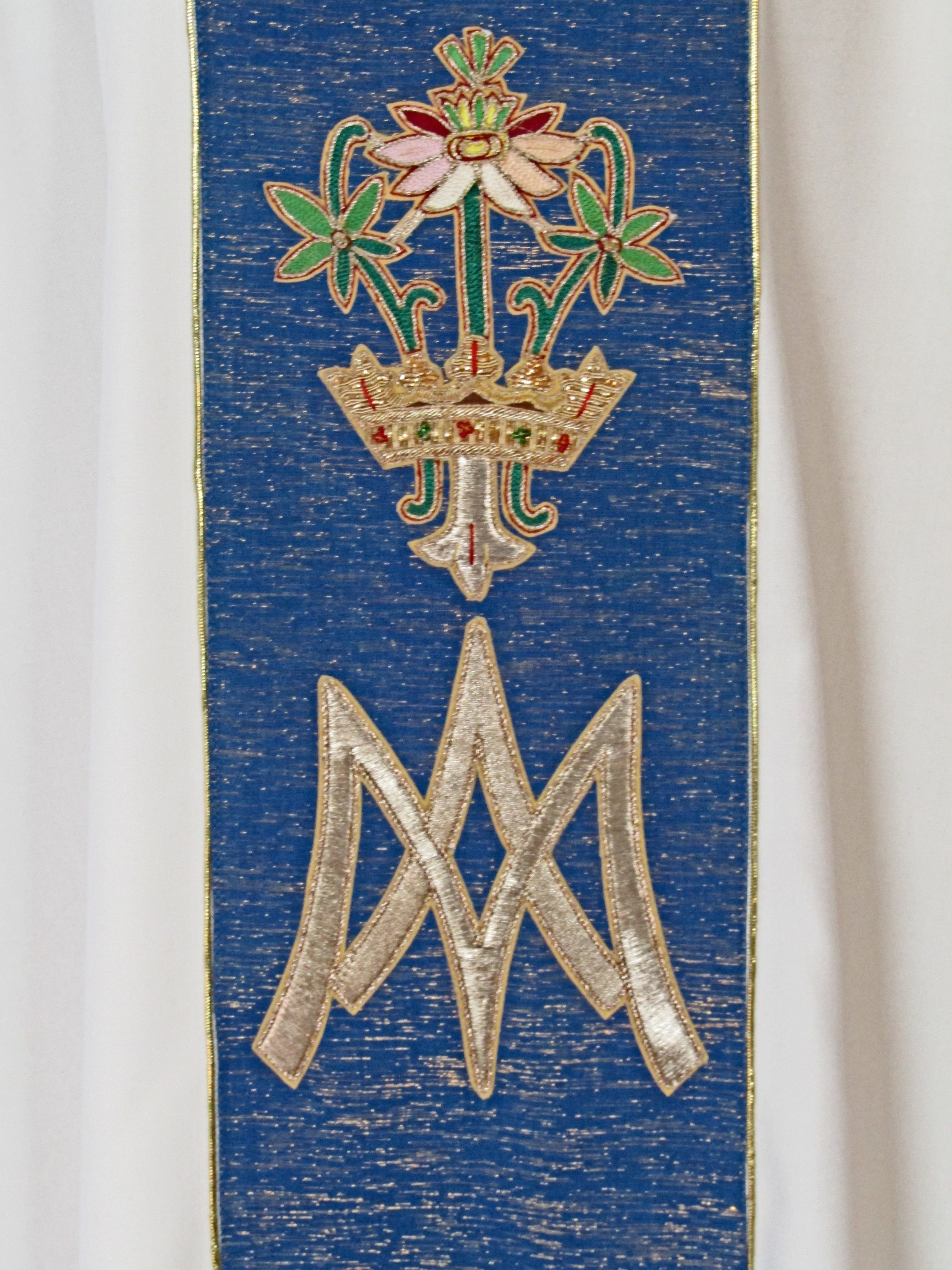 Marian Chasuble - Hand Embroidered (420BM)